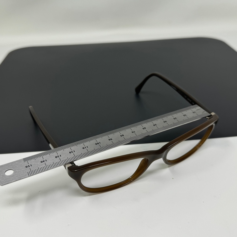Rare Authentic Chanel 3236-Q c.1276 Brown 53mm Frames Eyeglasses Frame No Lenses - Picture 9 of 15